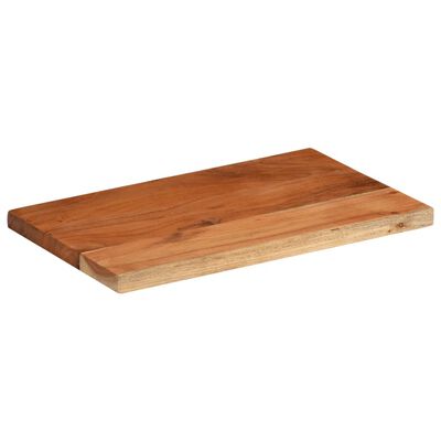 vidaXL Table Top 40x20x2.5 cm Rectangular Solid Wood Acacia