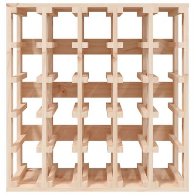 vidaXL Wine Rack 58.5x33x60.5 cm Solid Wood Pine