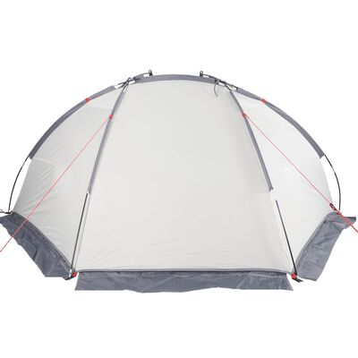 vidaXL Beach Tent Grey 268x223x125 cm 185T Polyester