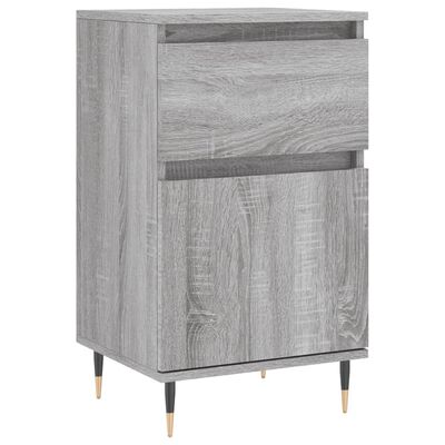 vidaXL Sideboard Grey Sonoma 40x35x70 cm Engineered Wood