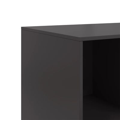 vidaXL Sideboard Black 99x39x73 cm Steel