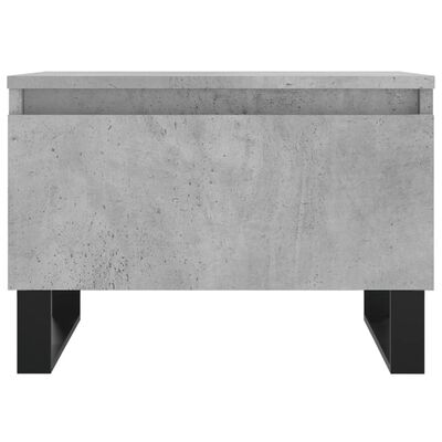 vidaXL Coffee Table Concrete Grey 50x46x35 cm Engineered Wood