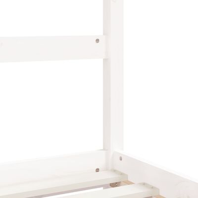 vidaXL Kids Bed Frame White 90x190 cm Solid Wood Pine