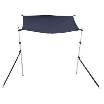 vidaXL T-Top Shade Extension Blue 170x170x(115-183) cm