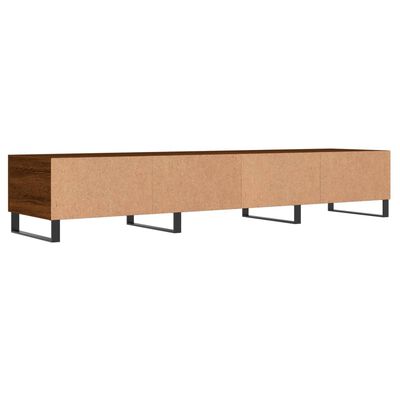 vidaXL TV Cabinet Brown Oak 150x36x30 cm Engineered Wood