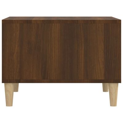 vidaXL Coffee Table Brown Oak 60x50x36.5 cm Engineered Wood