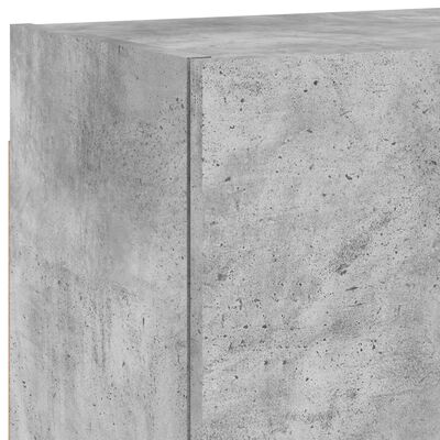 vidaXL TV Wall Cabinet Concrete Grey 40.5x30x40 cm Engineered Wood