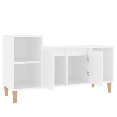 vidaXL TV Cabinet White 100x35x55 cm Engineered Wood