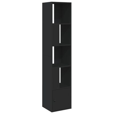 vidaXL Bookcase Black 40x36x189 cm Engineered Wood