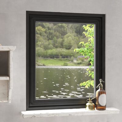 vidaXL Magnetic Insect Screen for Windows Anthracite 100x120 cm