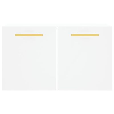 vidaXL Wall Cabinet White 60x36.5x35 cm Engineered Wood