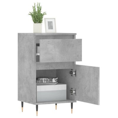 vidaXL Sideboard Concrete Grey 40x35x70 cm Engineered Wood