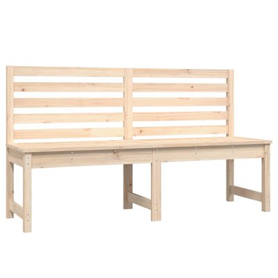 vidaXL Garden Bench 157.5 cm Solid Wood Pine