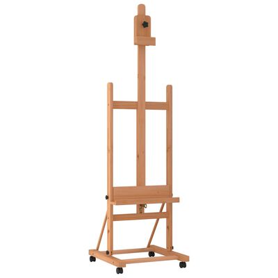 vidaXL Easel Stand 55x53.5x178 cm Solid Beech Wood