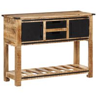 vidaXL Console Table 100x35x75 cm Solid Wood Mango