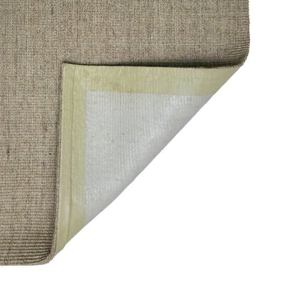 vidaXL Sisal Rug for Scratching Post Taupe 66x200 cm