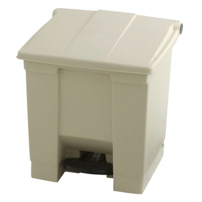 Rubbermaid Step-on Classic Container 30 L Beige