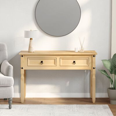 vidaXL Console Table Corona 115x46x73 cm Solid Wood Pine