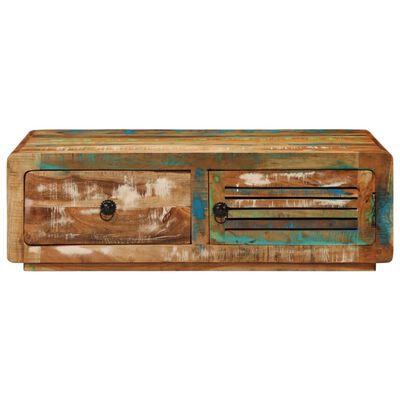 vidaXL Coffee Table 89x55x29 cm Solid Wood Reclaimed