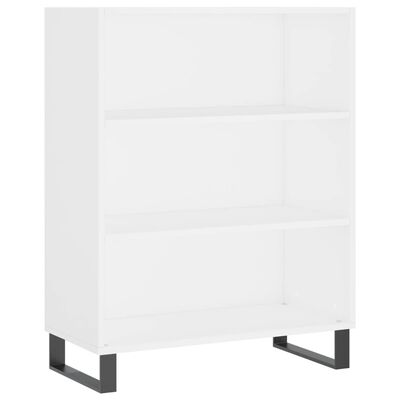 vidaxL Shelf Cabinet White 69.5x32.5x90 cm Engineered Wood