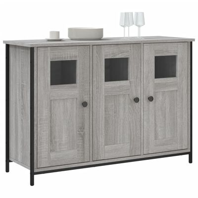 vidaXL Sideboard Grey Sonoma 100x35x70 cm Engineered Wood