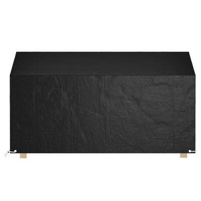 vidaXL Garden Bench Cover 12 Eyelets 210x70x70/88 cm Polyethylene