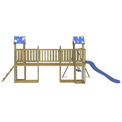 vidaXL Outdoor Playset Impregnated Wood Pine