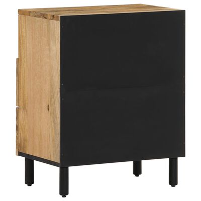 vidaXL Bedside Cabinet 50x33x60 cm Solid Wood Mango