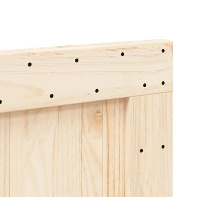 vidaXL Headboard 90x104 cm Solid Wood Pine
