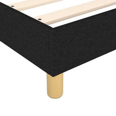 vidaXL Bed Frame without Mattress Black Super King Fabric (UK/IE/FI/NO only)