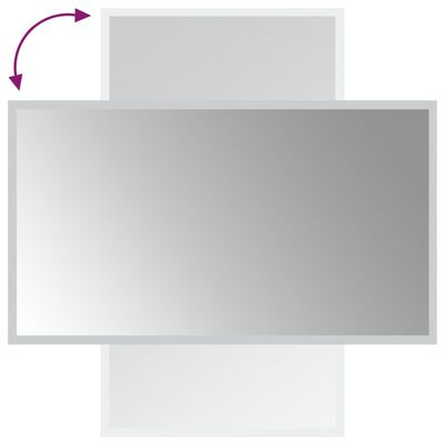 vidaXL LED Bathroom Mirror 40x70 cm