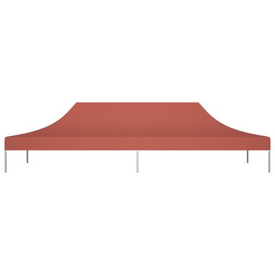 vidaXL Party Tent Roof 6x3 m Terracotta 270 g/m²