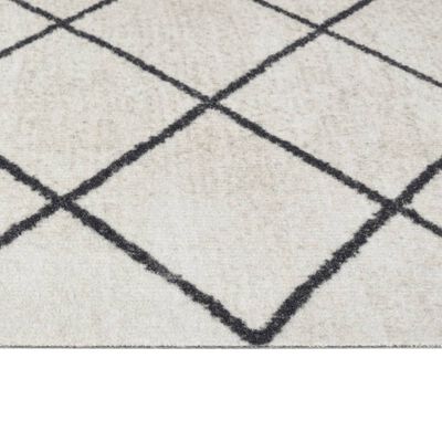 vidaXL Kitchen Rug Washable Square 60x180 cm Velvet