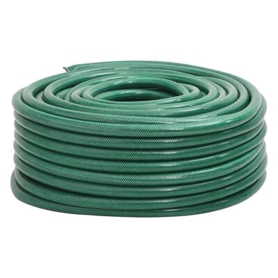 vidaXL Garden Hose Green 1" 10 m PVC