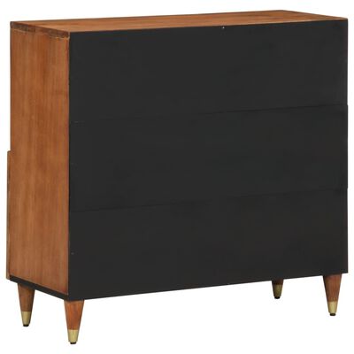 vidaXL Side Cabinet 80x33x75 cm Solid Wood Mango