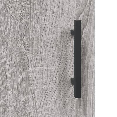 vidaXL Highboard Grey Sonoma 34.5x34x180 cm Engineered Wood