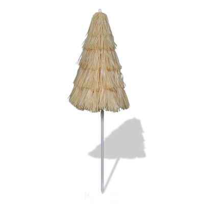 vidaXL Tilt Beach Parasol Hawaii Style