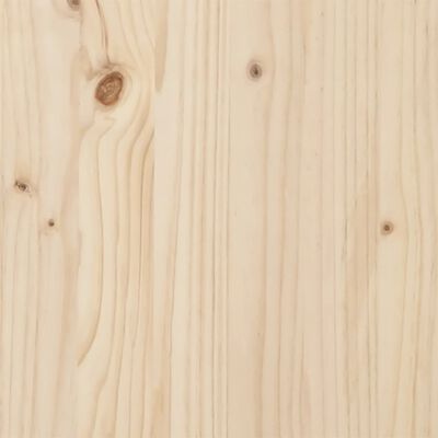 vidaXL Table Top 40x40x1.7 cm Square Solid Wood Pine