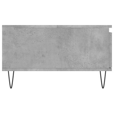 vidaXL Coffee Table Concrete Grey 90x60x35 cm Engineered Wood