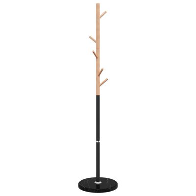 vidaXL Coat Stand Black 172 cm Powder-coated Iron