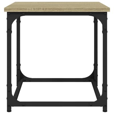 vidaXL Side Table Sonoma Oak 40x40x40 cm Engineered Wood