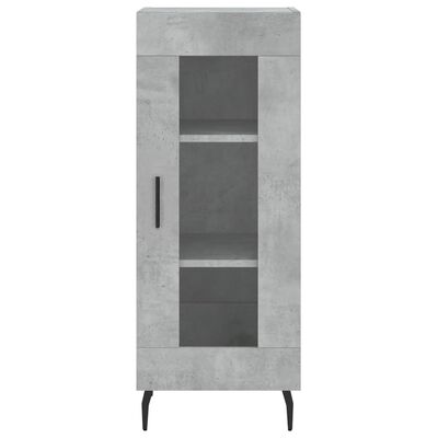 vidaXL Sideboard Concrete Grey 34.5x34x90 cm Engineered Wood