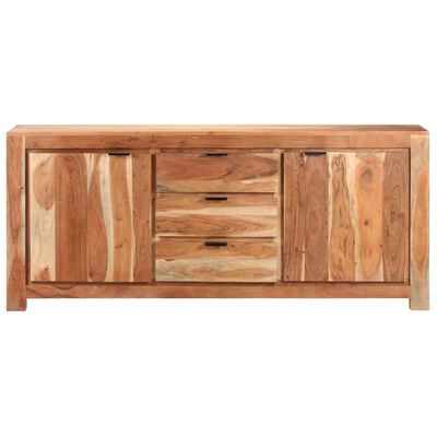 vidaXL Sideboard 175x40x75 cm Solid Acacia Wood