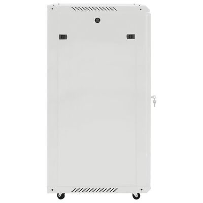 vidaXL 22U Network Cabinet 19" IP20 Grey 60x60x120 cm