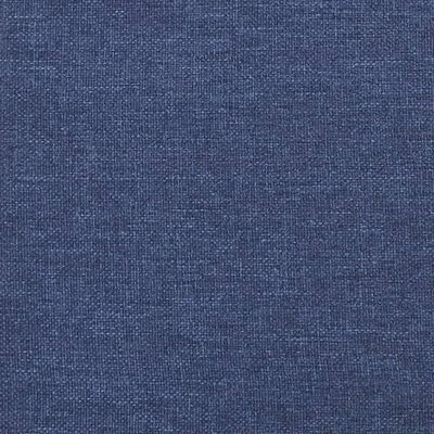 vidaXL Pocket Spring Bed Mattress Blue 90x190x20 cm Fabric