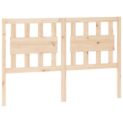 vidaXL Bed Headboard 140.5x4x100 cm Solid Wood Pine