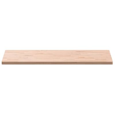 vidaXL Bathroom Countertop 100x50x2.5 cm Solid Wood Beech