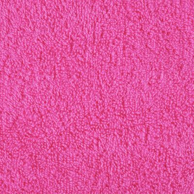 vidaXL Premium Guest Towels SOLUND 10 pcs Pink 30x50 cm 600 gsm