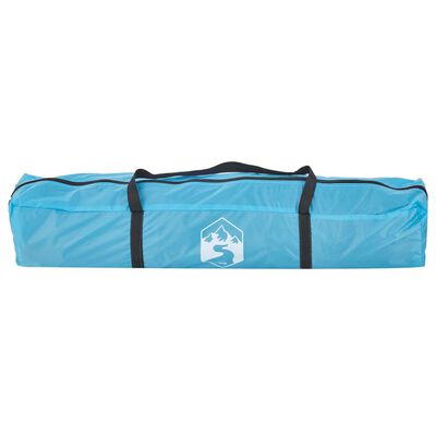 vidaXL Camping Tent Dome 3-Person Blue Quick Release