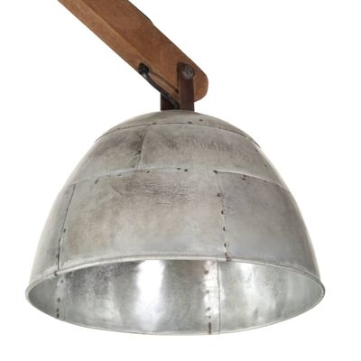 vidaXL Ceiling Lamp 25 W Vintage Silver 29x18x85 cm E27
